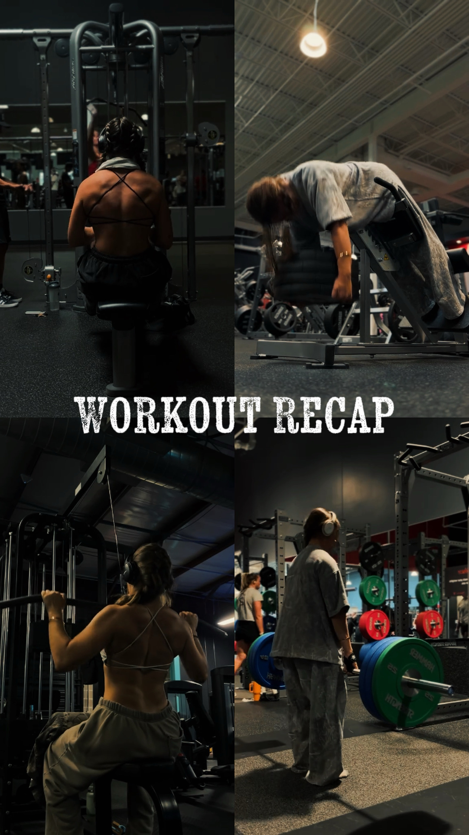 Workout recap