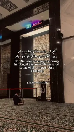 tetaplah bersujud 