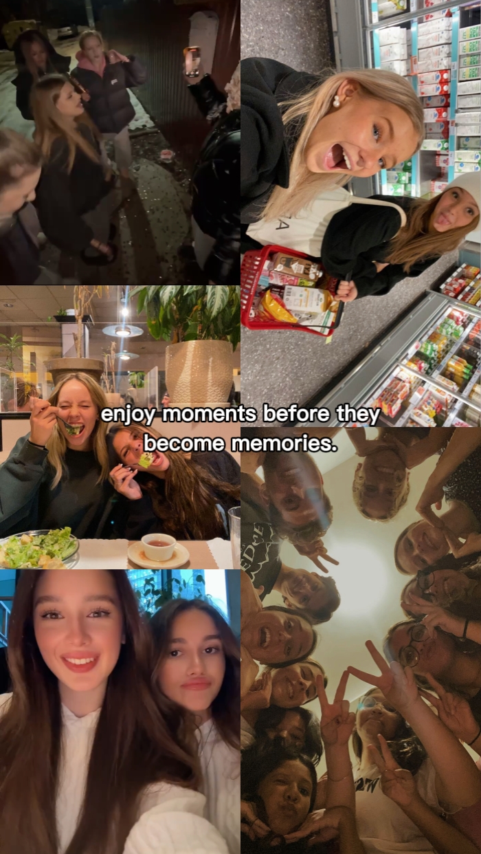 profiter des moments souvenirs