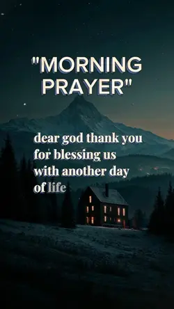 MORNING PRAYER