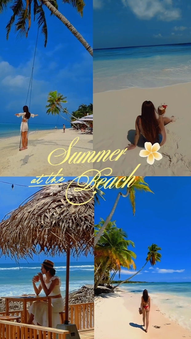 summer at the beach