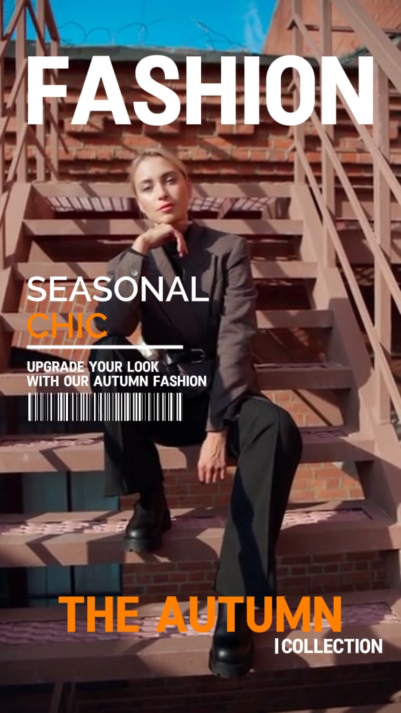 Herbst Neue Mode Essentials Video Vorlage: Stil Ihre Saison