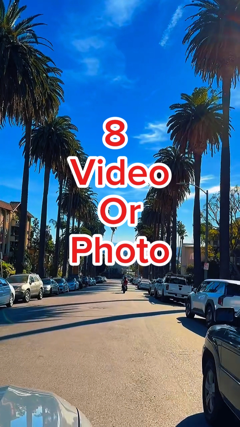 8 video atau foto