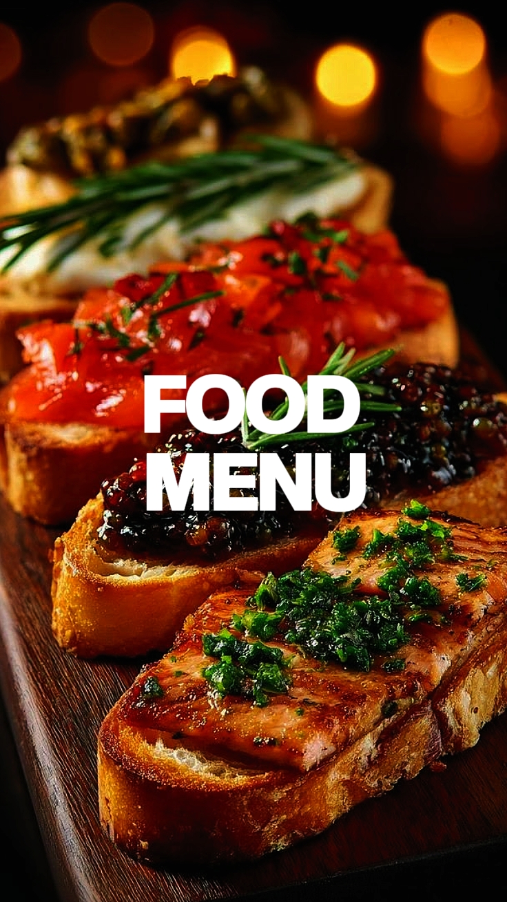 MENÚ DE COMIDA