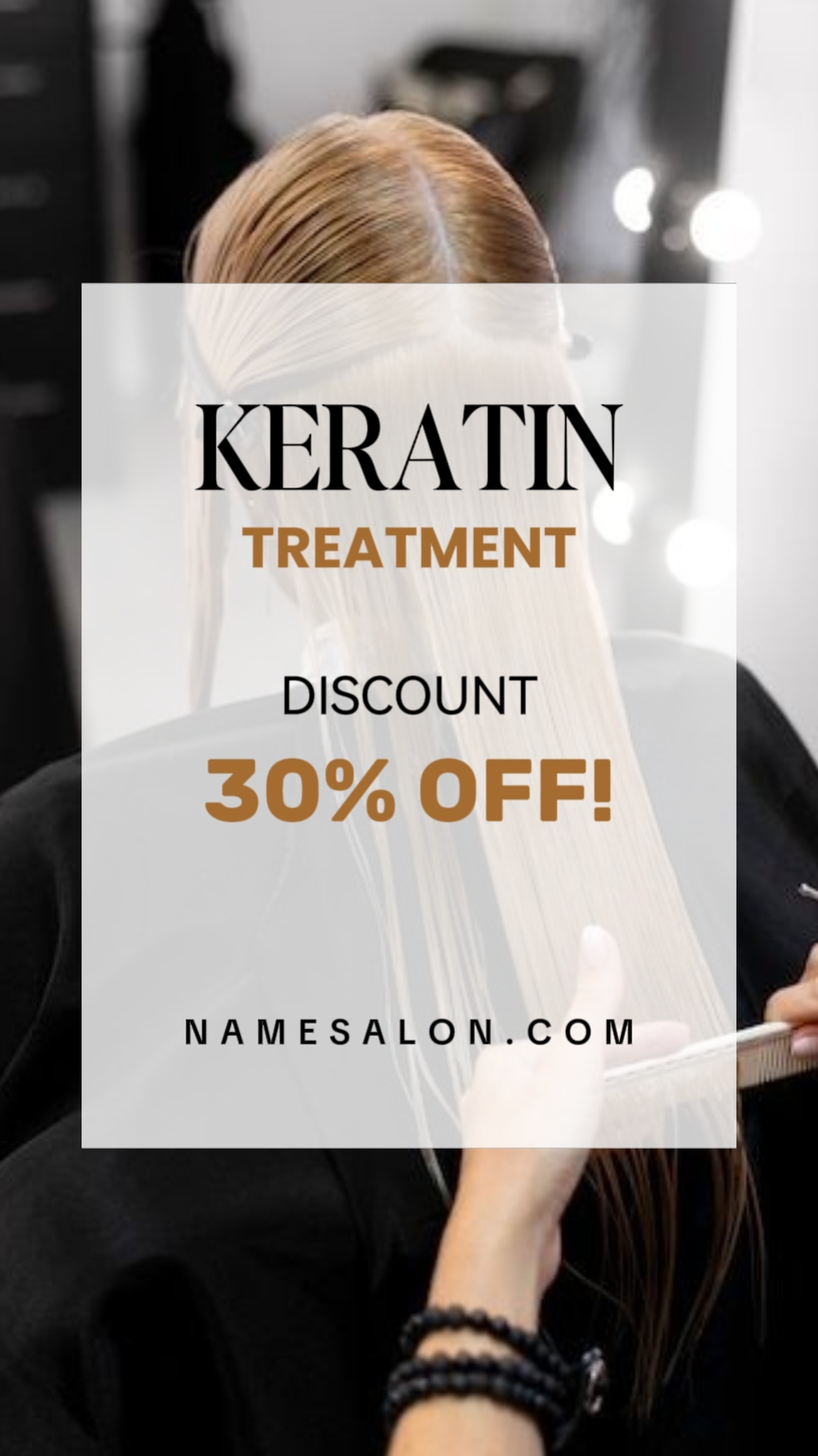 Salon : Traitement à la kératine