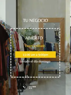 Negocio. Anuncio