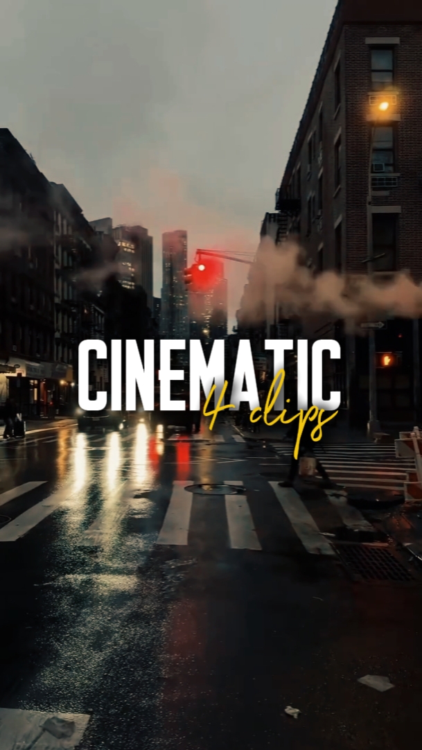 4 clips cinematográficos
