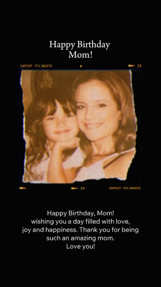 Joyeux anniversaire maman 