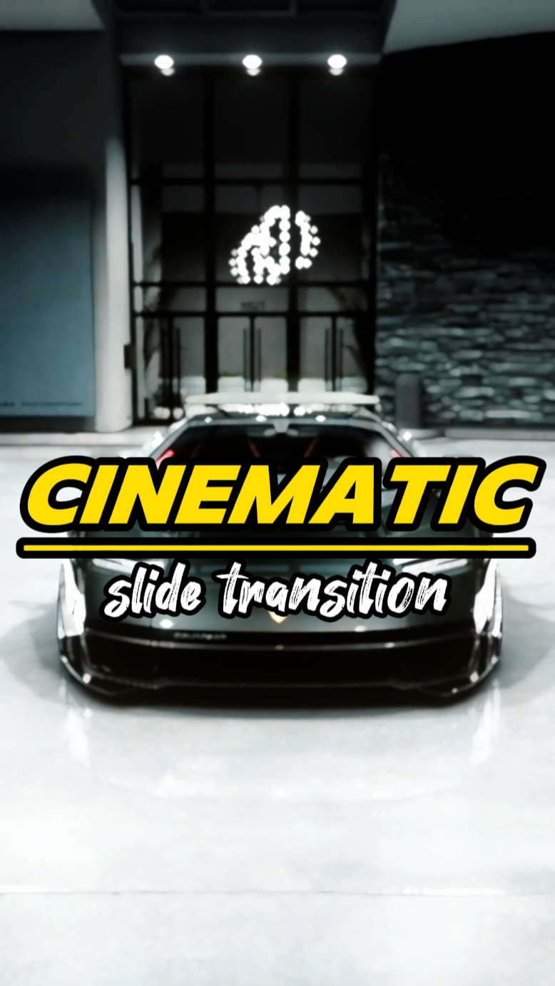 Cinematic transition