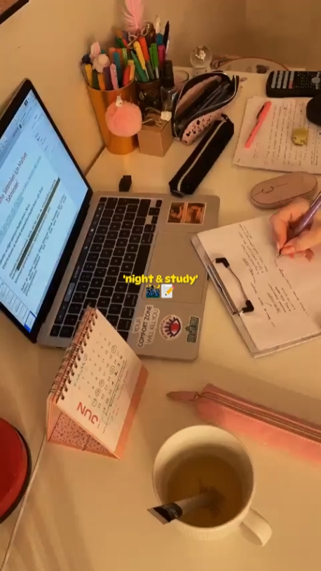 night & study