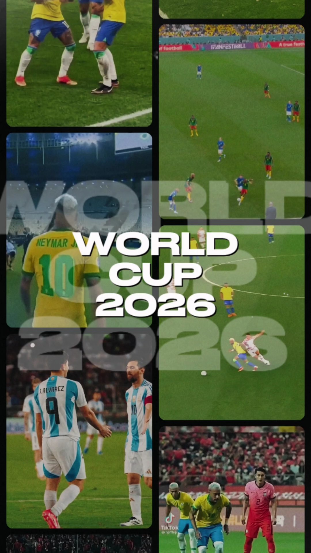 Plantilla de la copa del mundo