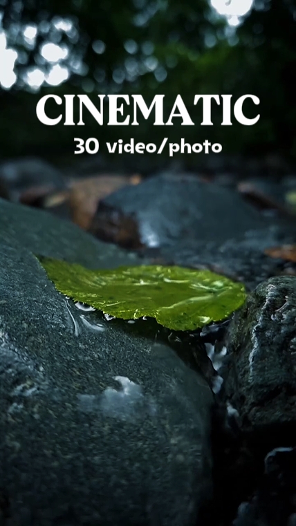 cinematic 30 video 