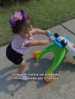 Paixão por criança.