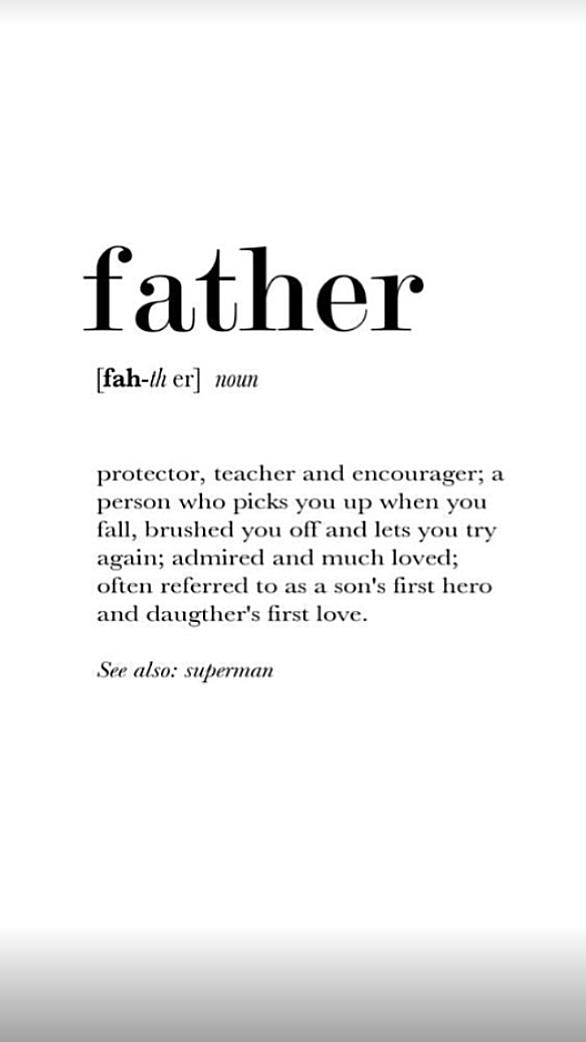 Sustantivo del día del padre 