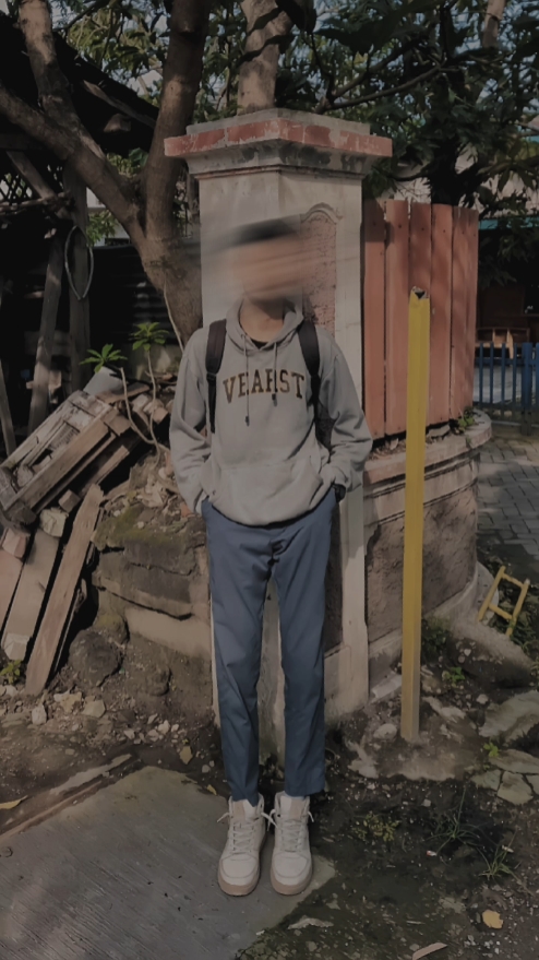 Efek blur wajah