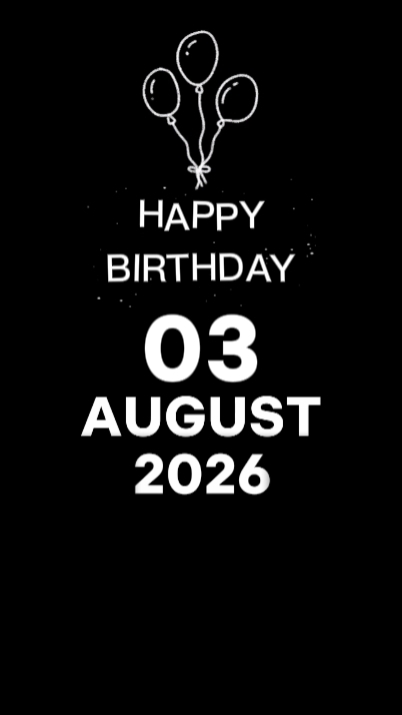 HBD SISTER 3 AUGUST 