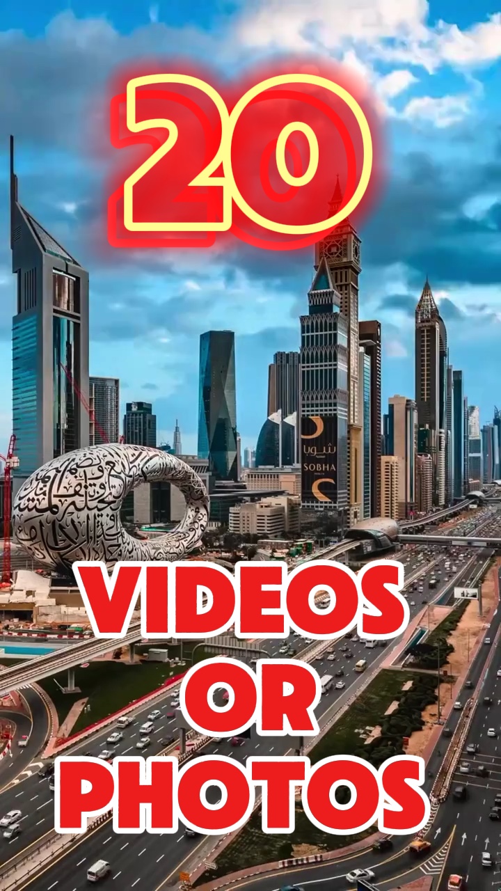 20 videos or photos 