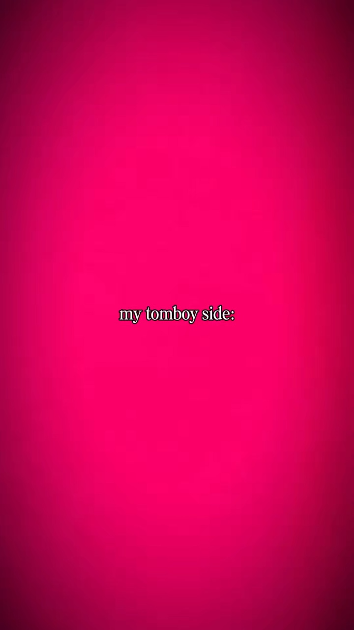 My girly side