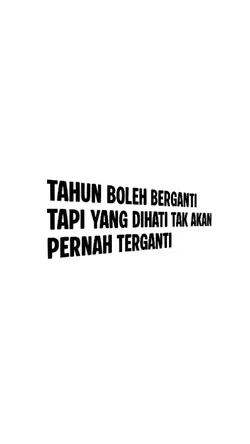 TAHUN BOLEH BERGANTI