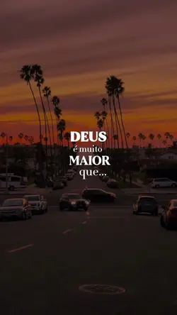 Deus é muito maior!