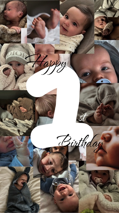 Birthday 1 year old