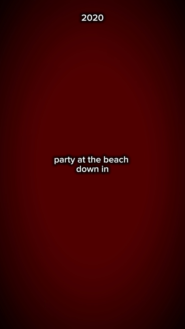 party at the beach 
