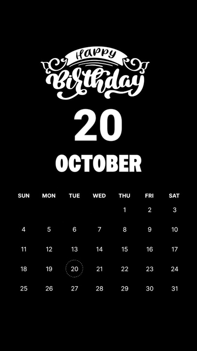 ANIVERSÁRIO 20 DE OUTUBRO