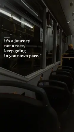 It's a journey