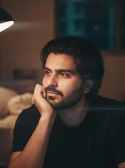 Late-night cinematic portrait