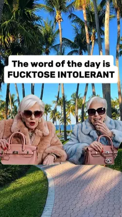 FUCKTOSE INTOLERANT