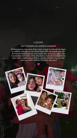aniversário filha