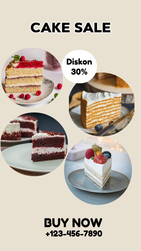 cake promosi 