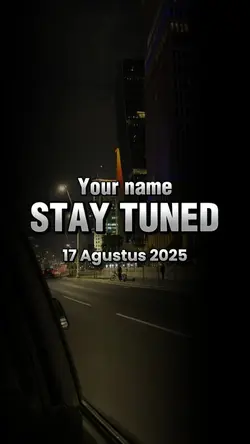 Coming soon agustus 
