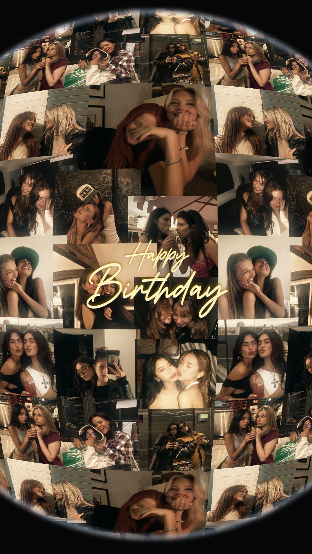 Collage de cumpleaños