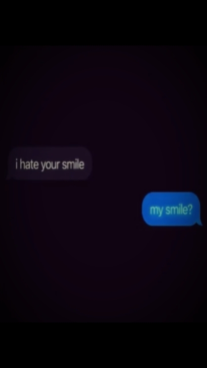 my smile? 