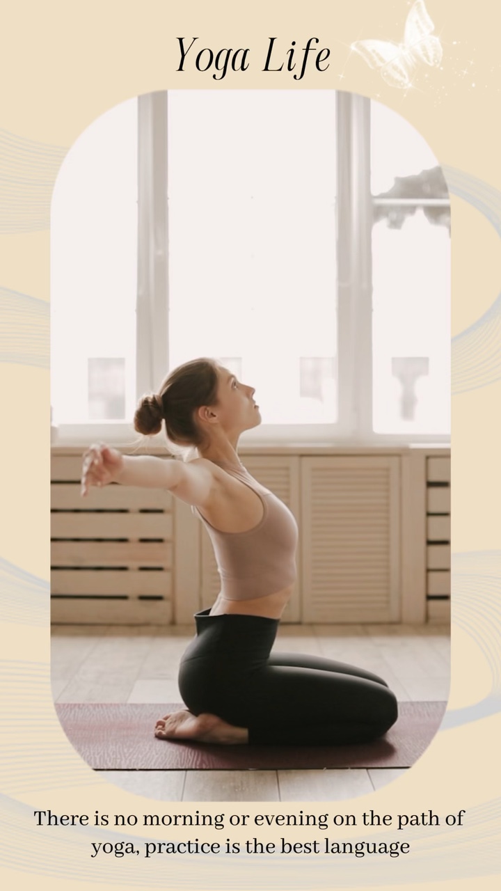 Adecuado para la industria del yoga, estilo simple y moderno.