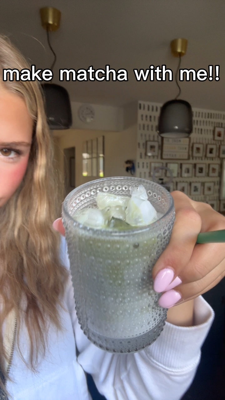 make matcha with me 