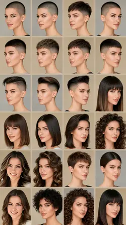 Coupe de cheveux IA