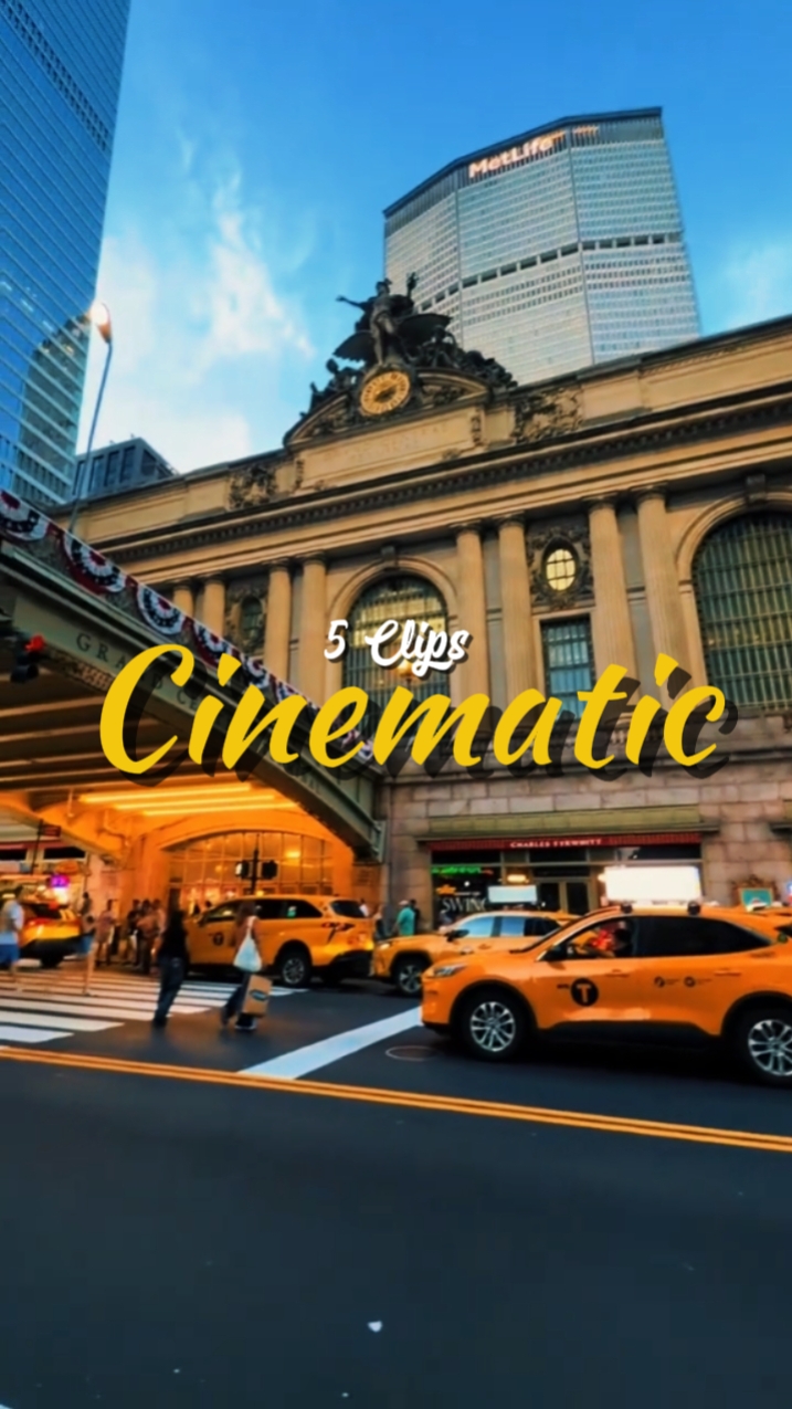 5 CLIPS CINEMATIC
