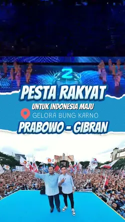 pesta rakyat di GBK