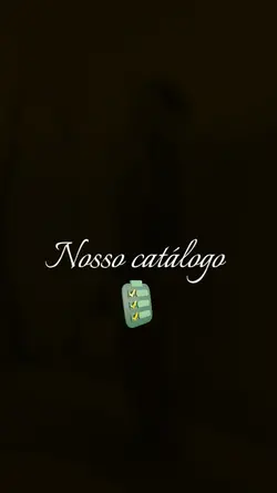 catálogo da loja