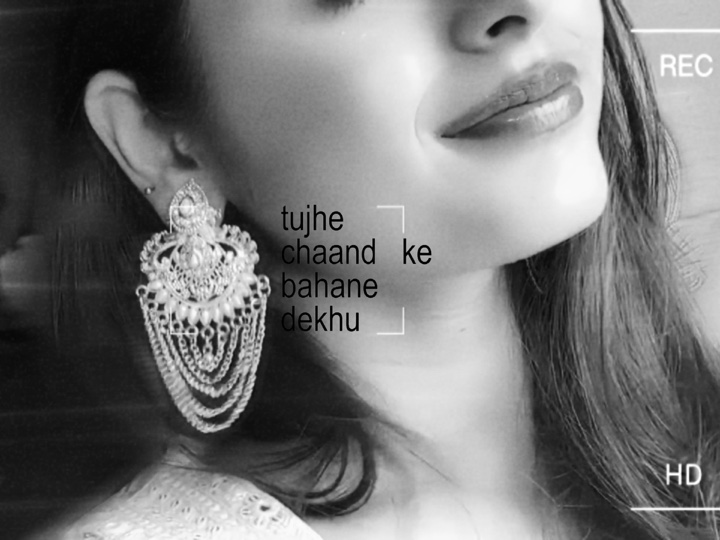 chaand ke bahane😍