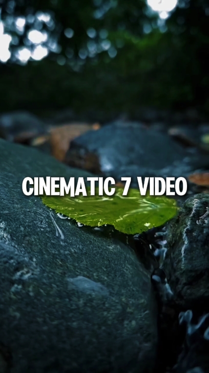 7 cinématiques vidéo 