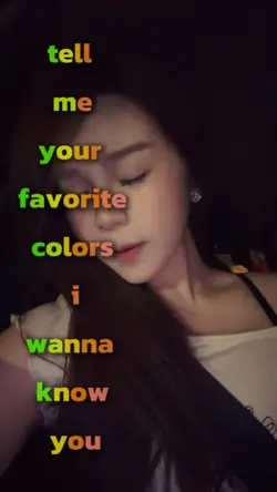tell me
your
