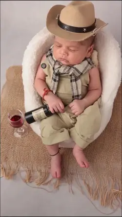 Newborn Cowboy templ