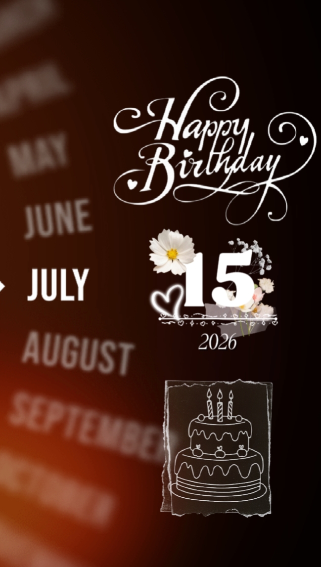 BDAY SISTER 15 JULY