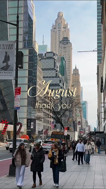 August thank you