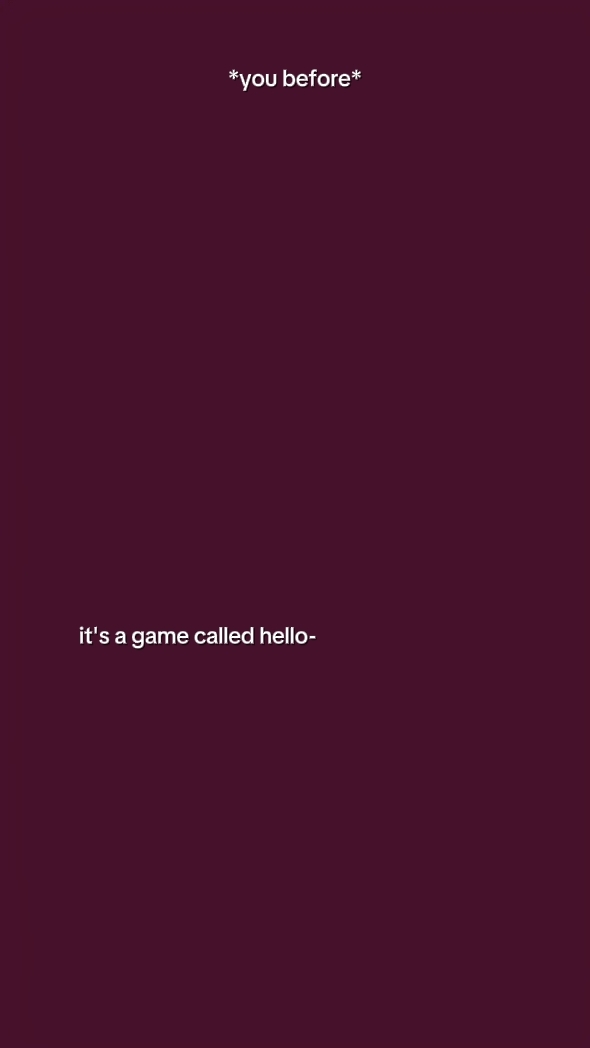it's game called