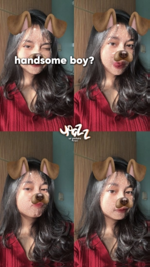 anak tampan?