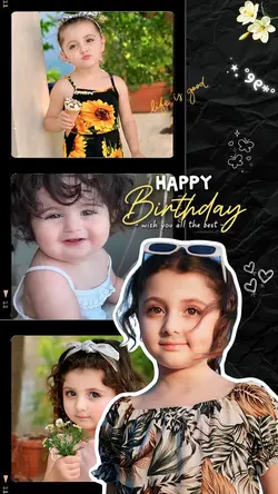 HBD MY LITTLE GIRL 